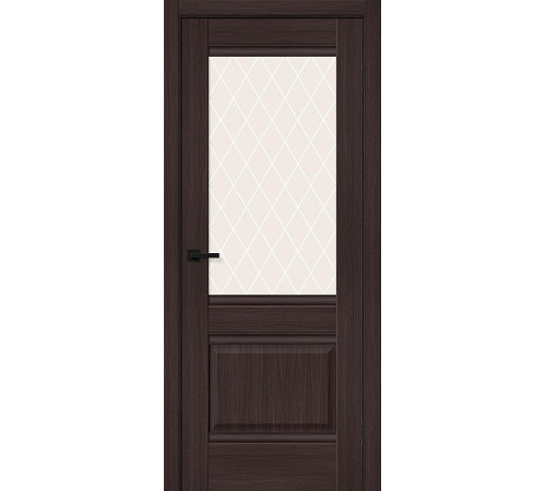 ДП ЭКО Прима-3 Wenge Melinga White Сrystal