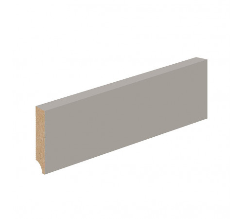 Плинтус ПЭТ Grey Silk МДФ S-70.16 *16