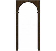 Aрка ПВХ Браво Dark Barnwood