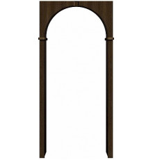 Aрка ПВХ Браво Dark Barnwood