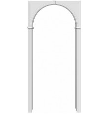 Aрка ПВХ Браво П-23 (Белый)