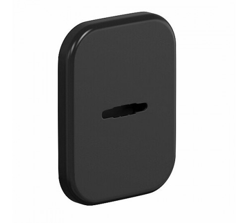 Накладка сувальдная со шторкой Pro ES Shutter SB МатЧерный
