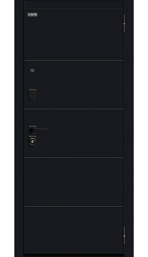 ДC Bravo R-3 Флэт/SBlack (4/Б15) Black Shell/White Silk R/Лунный камень — внешняя сторона